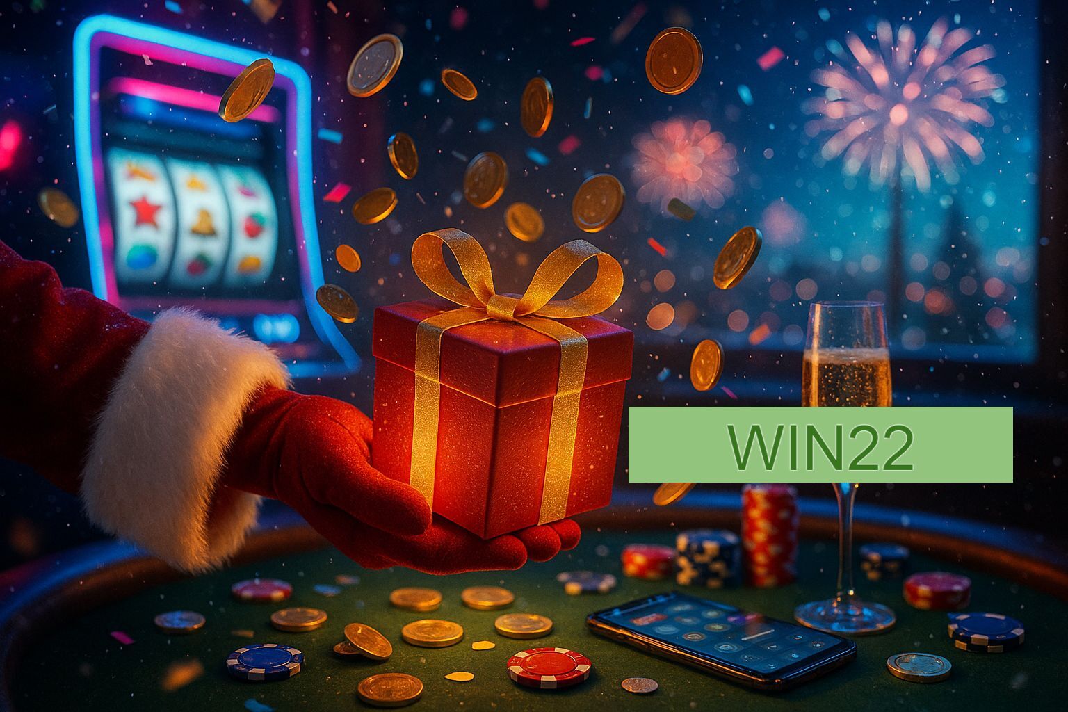 Promoções de Ano Novo no WIN22